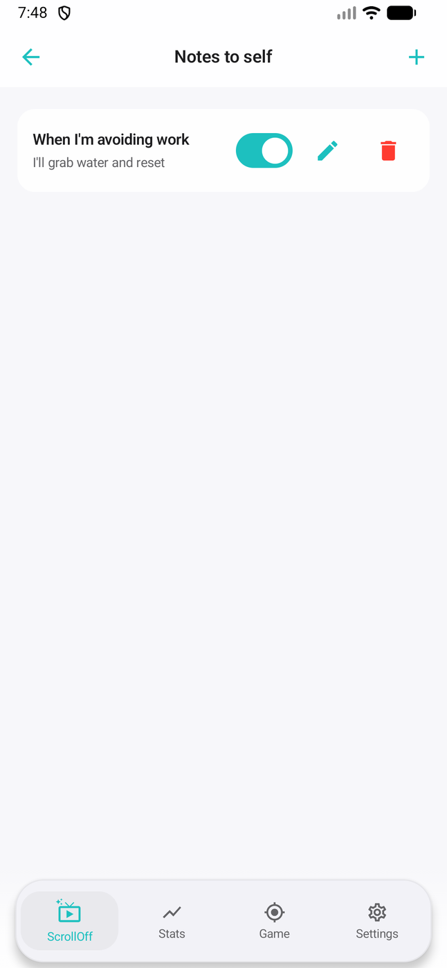 Android Notes to Self