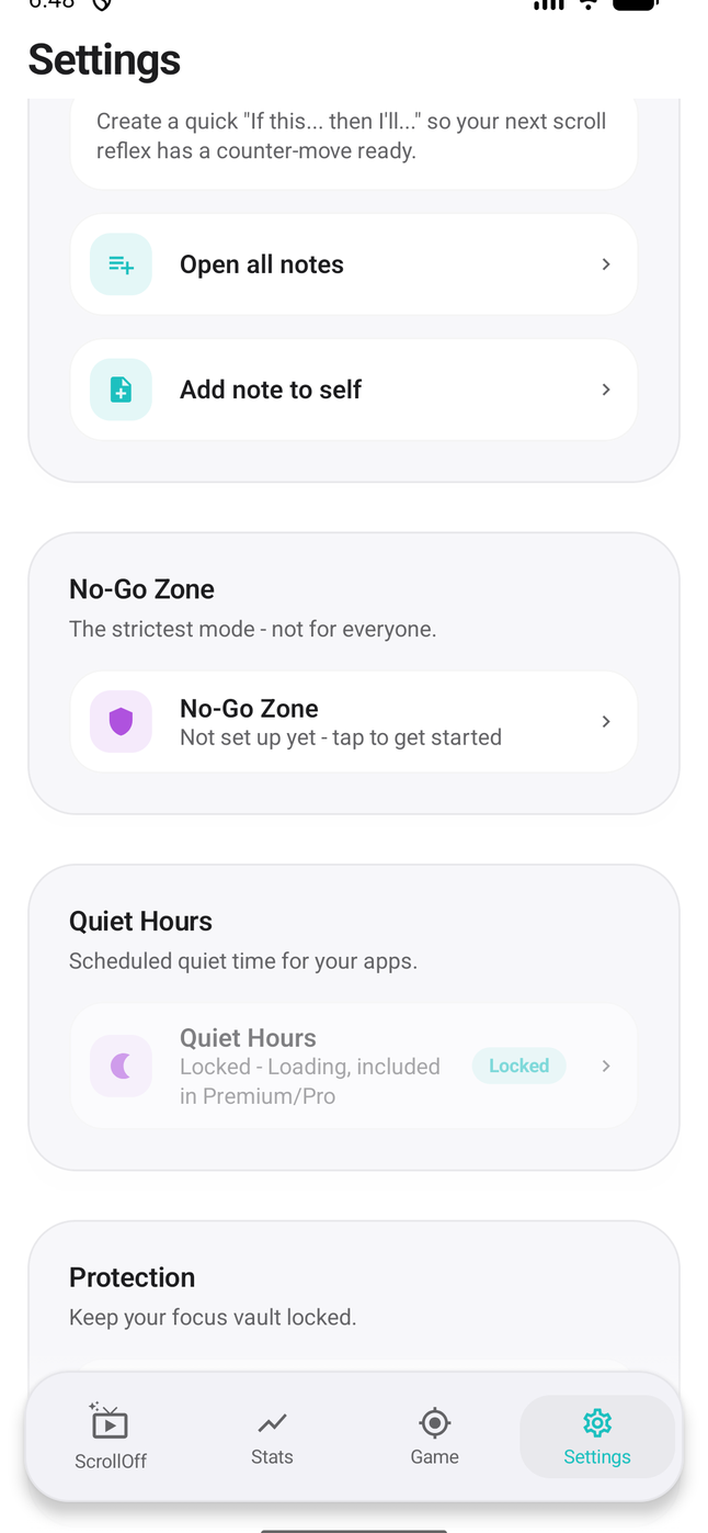Android Quiet Hours