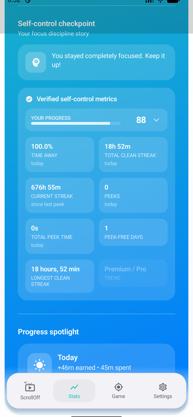 Android Detailed Stats