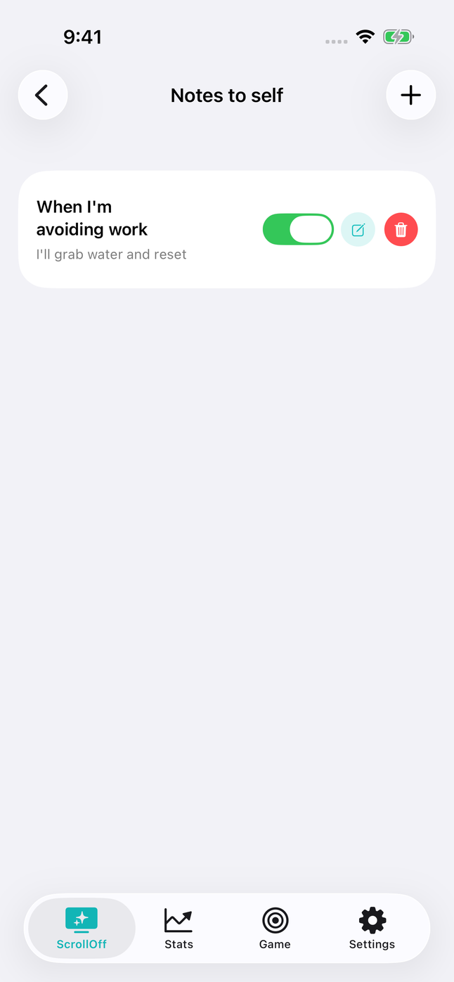 iOS Notes to Self