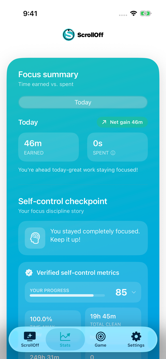iOS Focus Summary