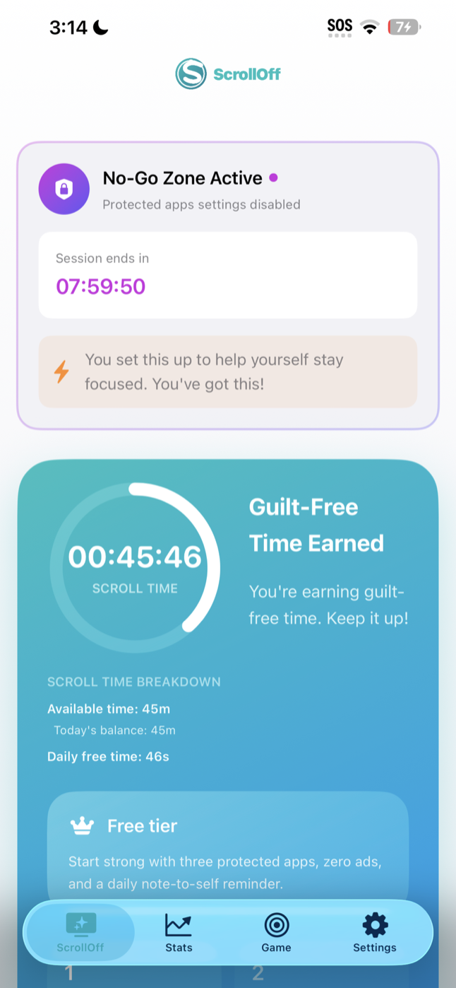 ScrollOff App Screenshot 7